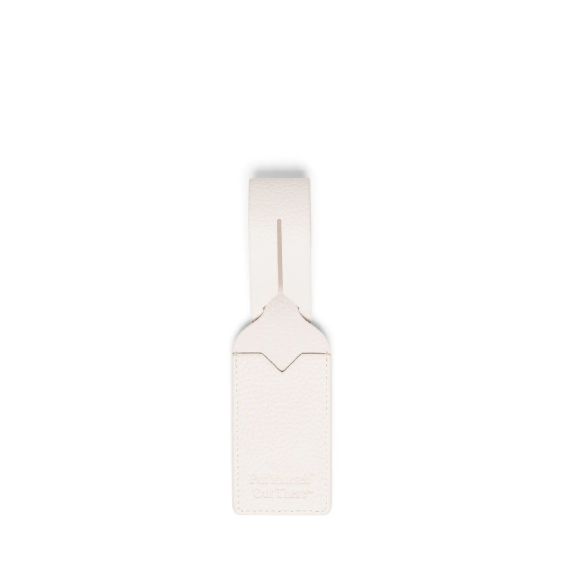 Luggage Tag Vegan Leather