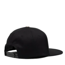 Whaler 6 Panel Blackletter Cap